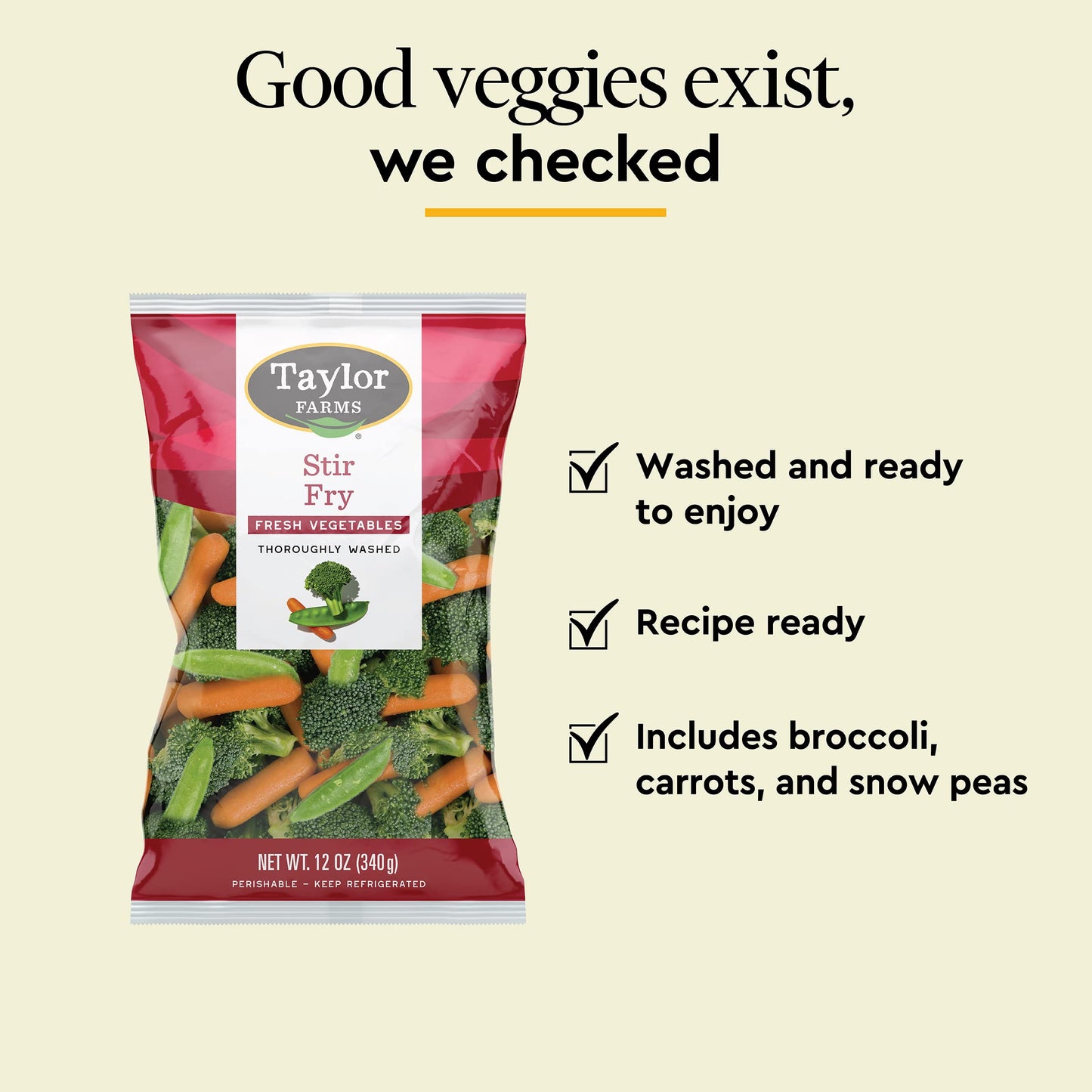Taylor Farms Stir Fry 12oz