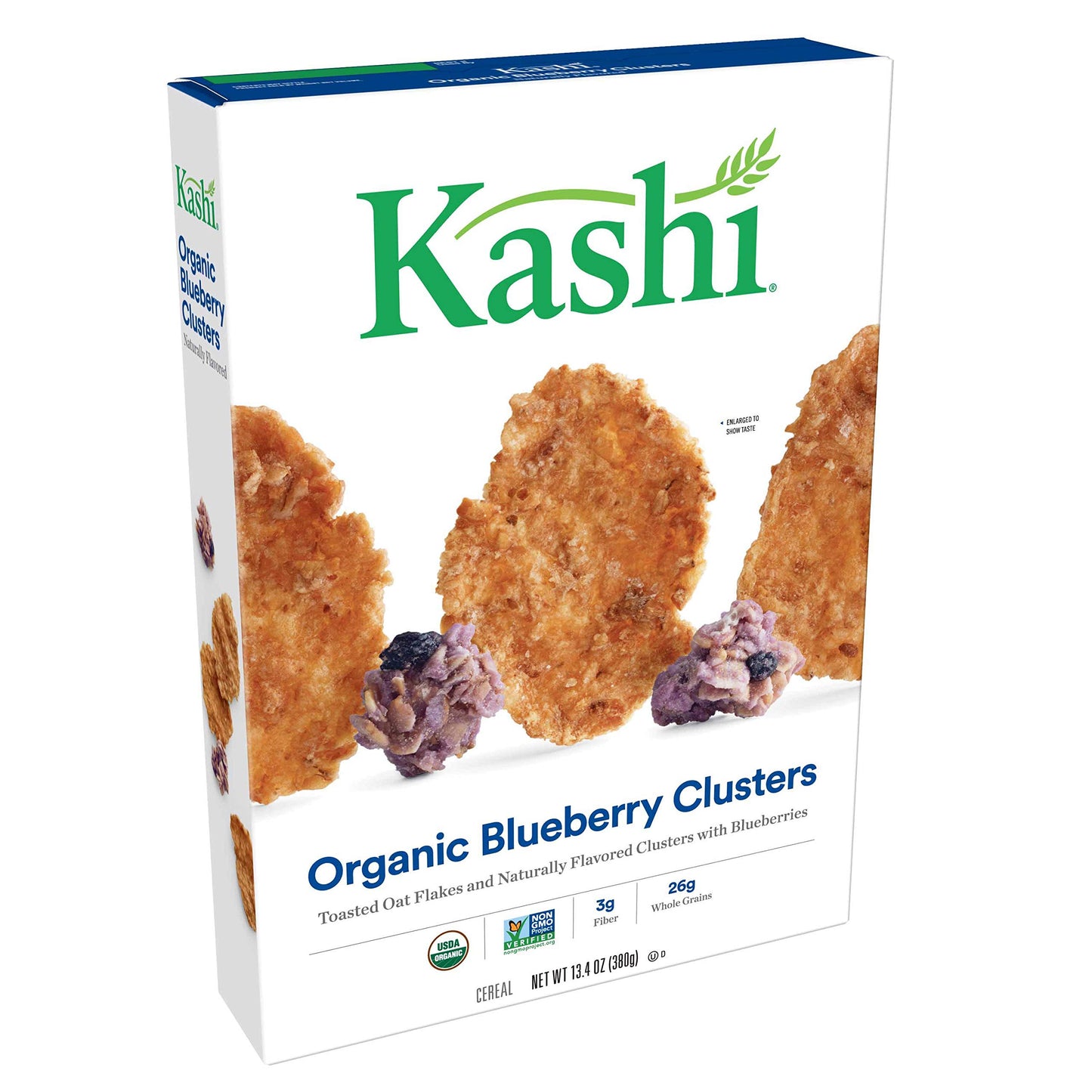 Kashi Organic Blueberry Clusters Cereal - Non-GMO, Bulk Size, 13.4 Oz Box (Pack of 10)