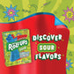 Fruit Roll-Ups Sour Fruit Flavored Snacks, Blue Razzberry & Berry Punch Flavors, Variety Pack 5 Oz (10 Count)