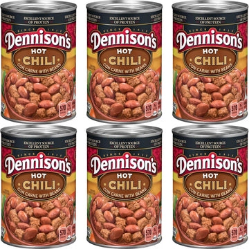 Dennison'S, Hot Chili Con Carne With Beans, 15Oz Can (Pack Of 6)
