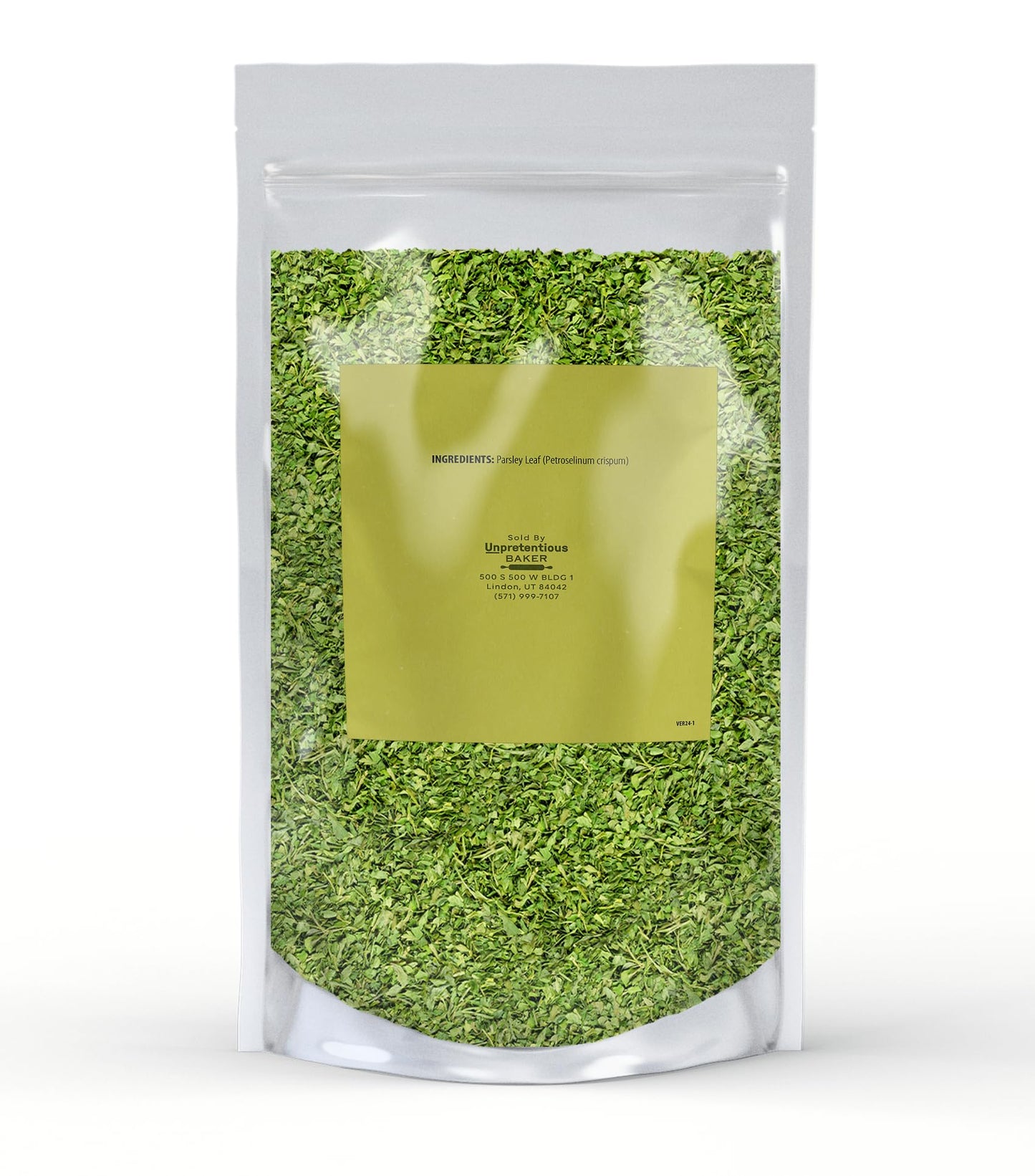 Unpretentious Parsley Flakes, (8 oz), Culinary Staple, Non-GMO, Bulk Size