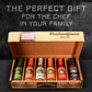 Melindas Gourmet Hot Sauce Gift Set - 6 Flavors, 5 oz Each, Pack of 6
