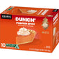 Dunkin Pumpkin Spice Flavored Coffee, 10 Keurig K-Cup Pods