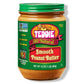 Teddie All Natural Peanut Butter, Smooth, Gluten Free & Vegan, 16 Ounce Glass (Smooth, Pack of 1)