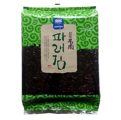 100 Sheets (6.7Oz) Dried Kelp Seaweed Nori Raw Unseasoned Snack Sushi