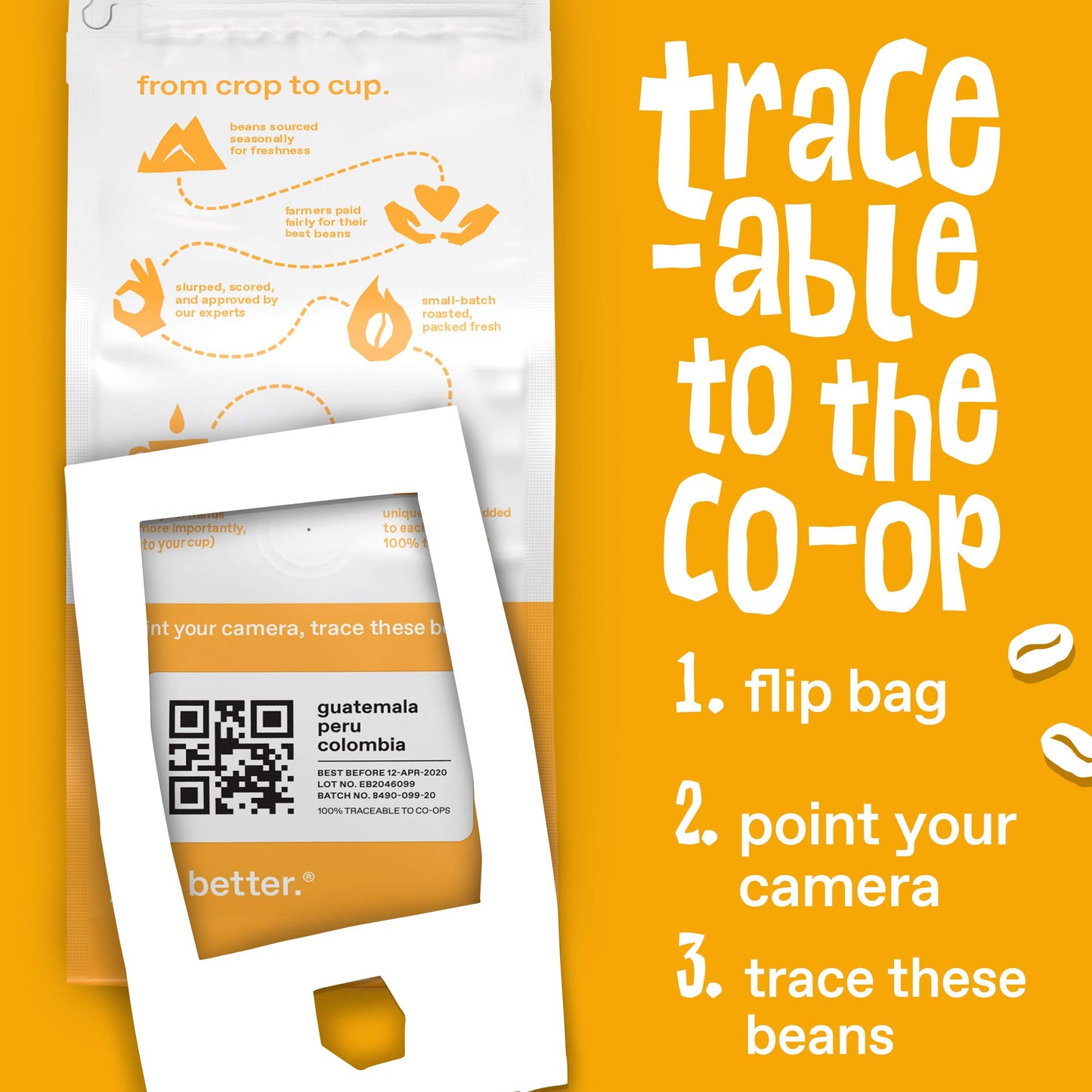 Ethical Bean Fairtrade Organic Coffee, Whole Bean Espresso Coffee (12 Oz Bag), Sweet Espresso Medium Dark Roast, 0.75 Lb