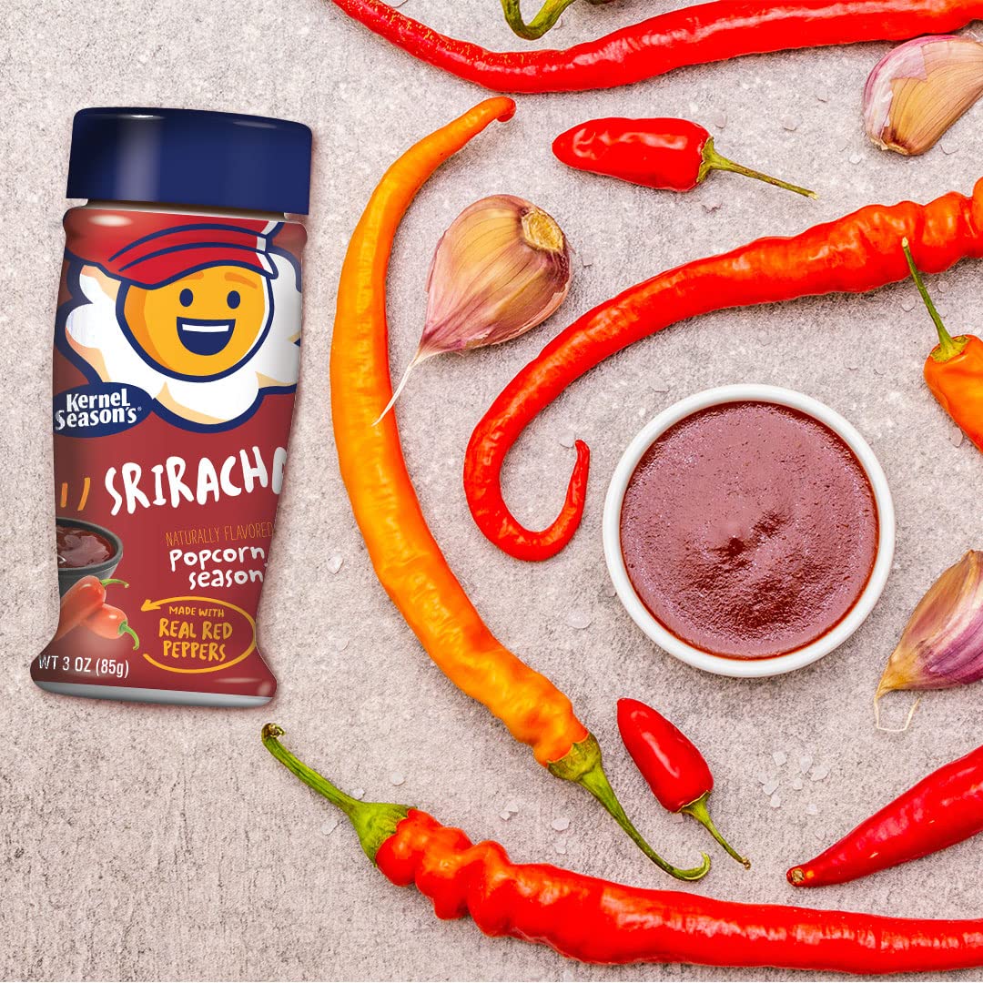 Kernel Season'S Popcorn Seasoning, Sriracha, 3 Ounce (Pack Of 1)