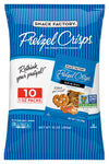 Snack Factory Pretzel Crisps Original Flavor, 1 Oz Snack Packs, 10 Count
