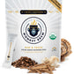 Monkey Brew Rise & Focus: Organic Dark Roast Arabica Mushroom Coffee - 1,750mg Adaptogenic Blend w/Lions Mane, Turkey Tail, KSM-