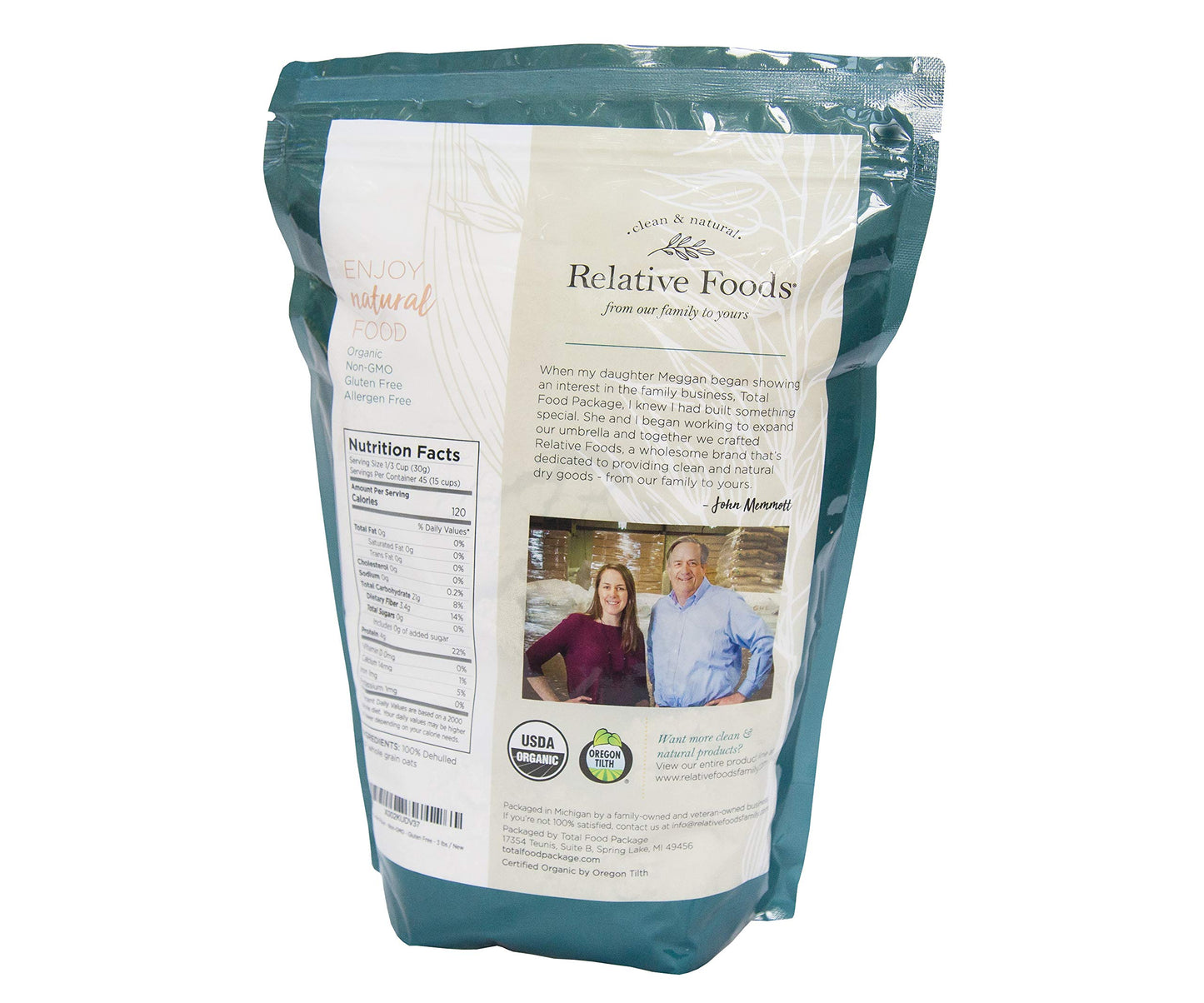 Gluten Free Oat Flour (3 Pounds) - Low-Carb Organic Oat Flour With Protein & Dietary Fiber - Vegan Flour Substitute For Wheat Fl