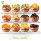 NUT CRAVINGS Gourmet Collection - Rosh Hashana & Shana Tova Dried Fruit & Mixed Nuts Gift Basket in White Gold Box (12 Assortmen