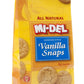 Mi-Del Vanilla Snap Cookies, 10 oz Bags, Pack of 12, Gluten-Free, No Artificial Colors or Flavors
