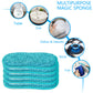 5 Pack Kitchen Dish Sponge Scrubber Non Scratch With Bamboo Microfiber Dishcloth No Odor Reusable Washable Multipurpose Scrub Pa