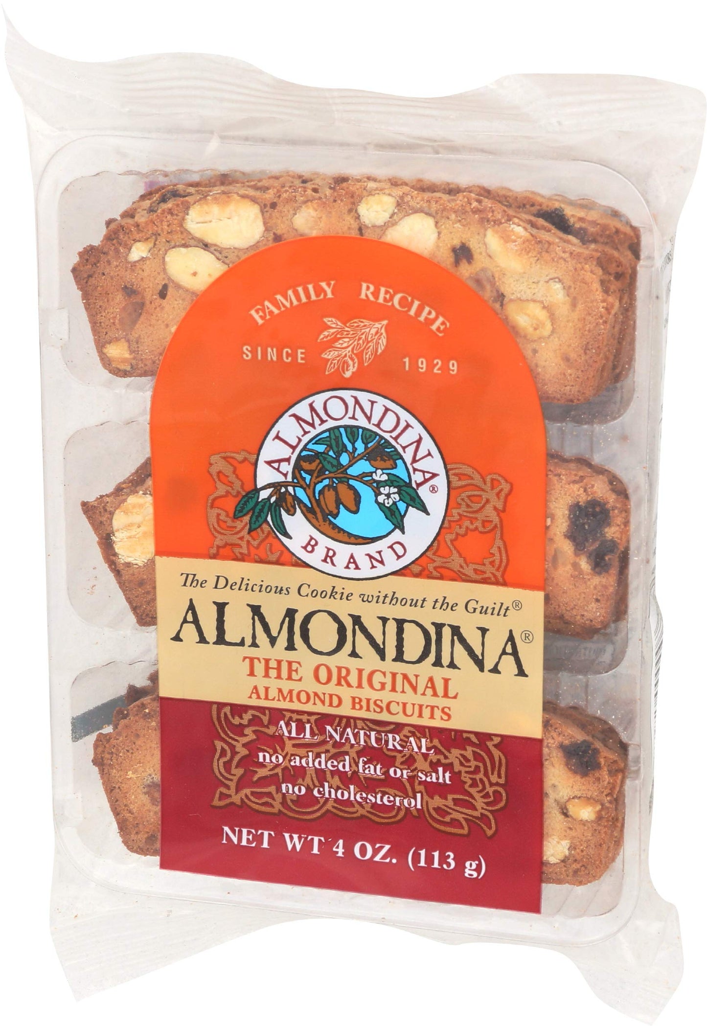 Almondina Biscuits, The Original, 4 ounce