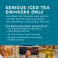 Teatulia Organic Signature Black Iced Tea Pitcher Bags (24 Jumbo Tea Bags - Brews 1.5 Gallons) | 100% Compostable | Unsweetened