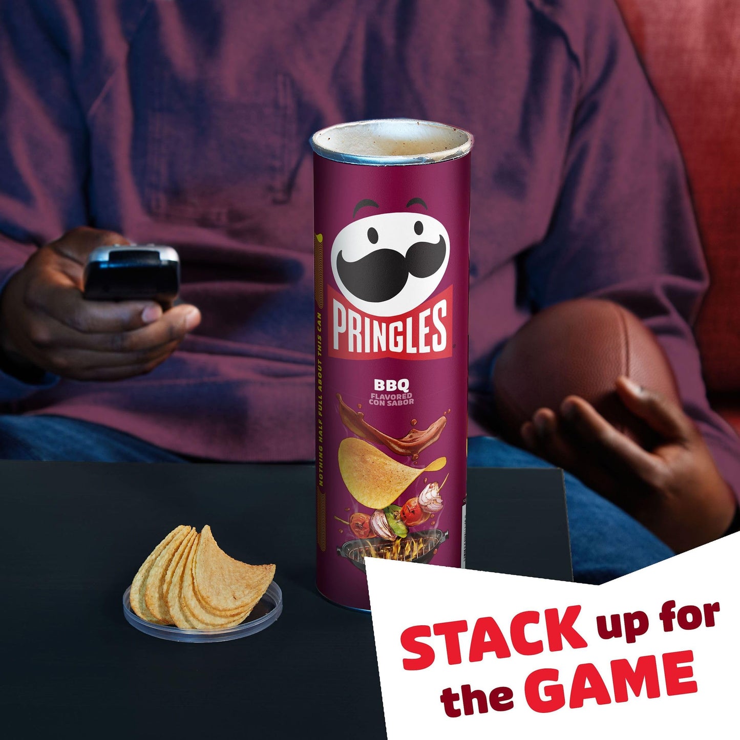 PRINGLES BBQ 5.57OZ (Pack of 14)