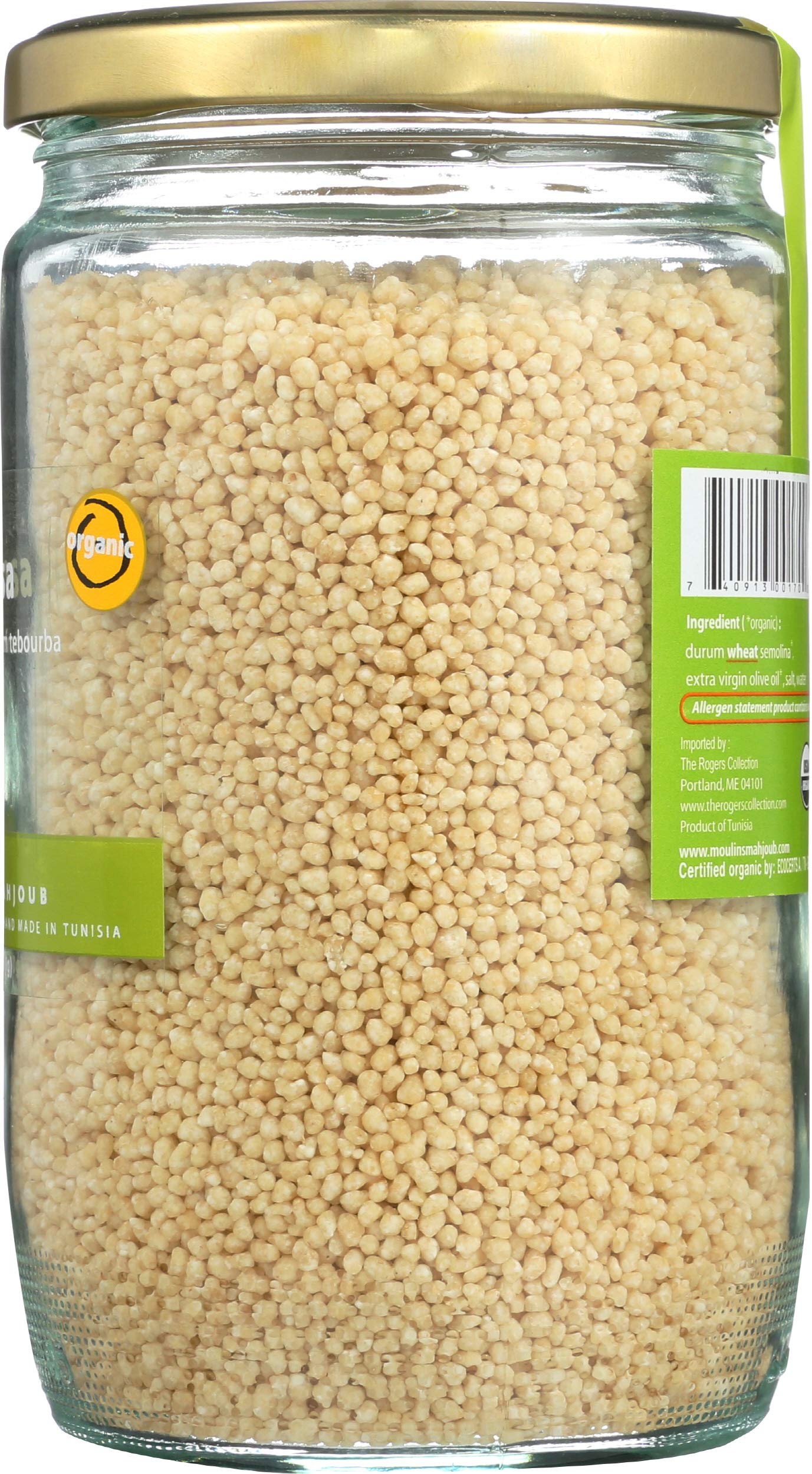 Les Moulins Mahjoub Organic Couscous Mhamsa | Hand Rolled in Tunisia