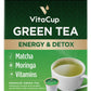 VitaCup Green Tea Pods, Enhance Energy & Detox with Matcha, Moringa, B Vitamins, D3, Keto, Paleo, Vegan, Recyclable Single Serve Pod, Compatible with Keurig K-Cup malt-inspired,64 Ct