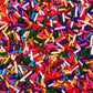 Rainbow Sprinkles For Cake Decorating, Rainbow Jimmies Sprinkles, 3.52Oz Edible Sprinkles For Cupcake Toppers Ice Cream Cookie B