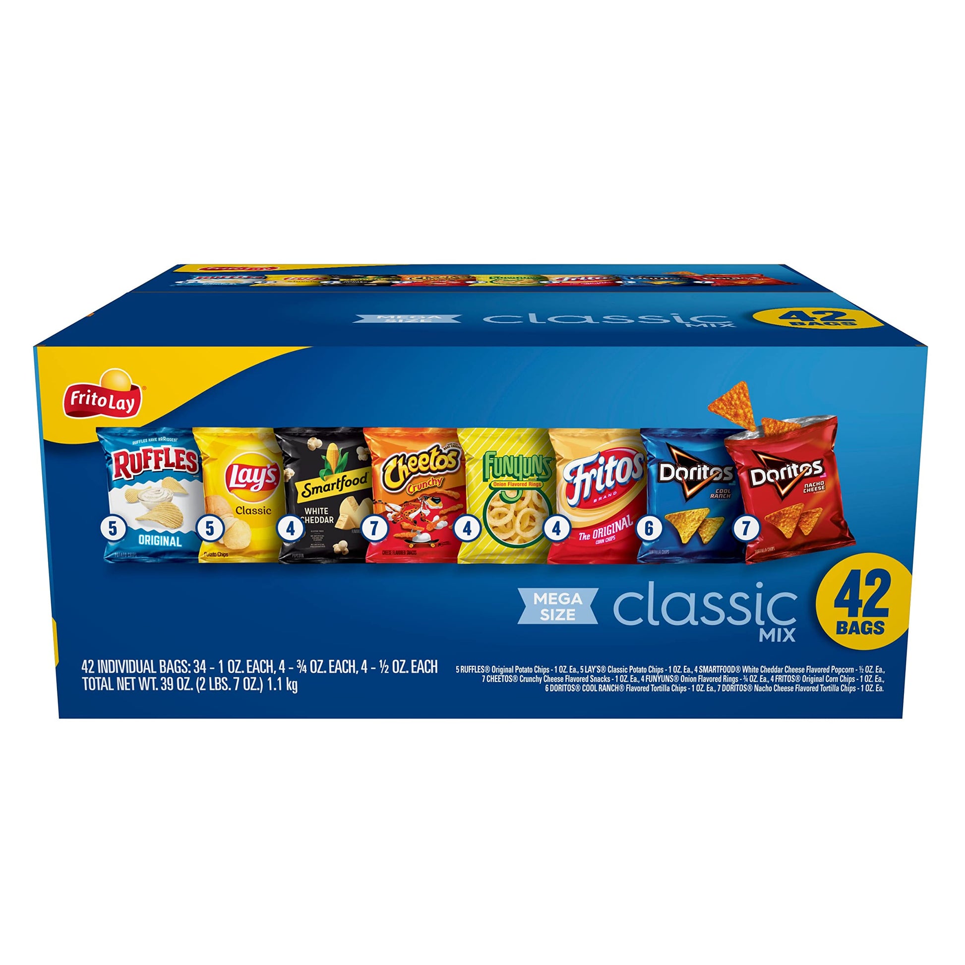 Frito Lay, Classic Mix, 39 Ounce