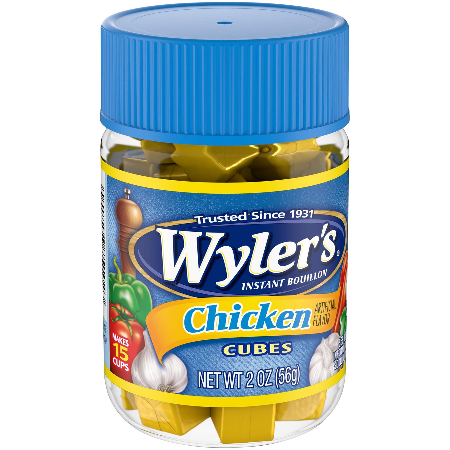 Wyler'S Instant Bouillon Chicken Flavored Cubes (2 Oz Jar)