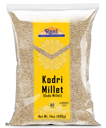 Rani Brand Kodo Millet Seeds - All Natural, Gluten Friendly, NON-GMO, Vegan - 400g (14oz) - Indian Origin
