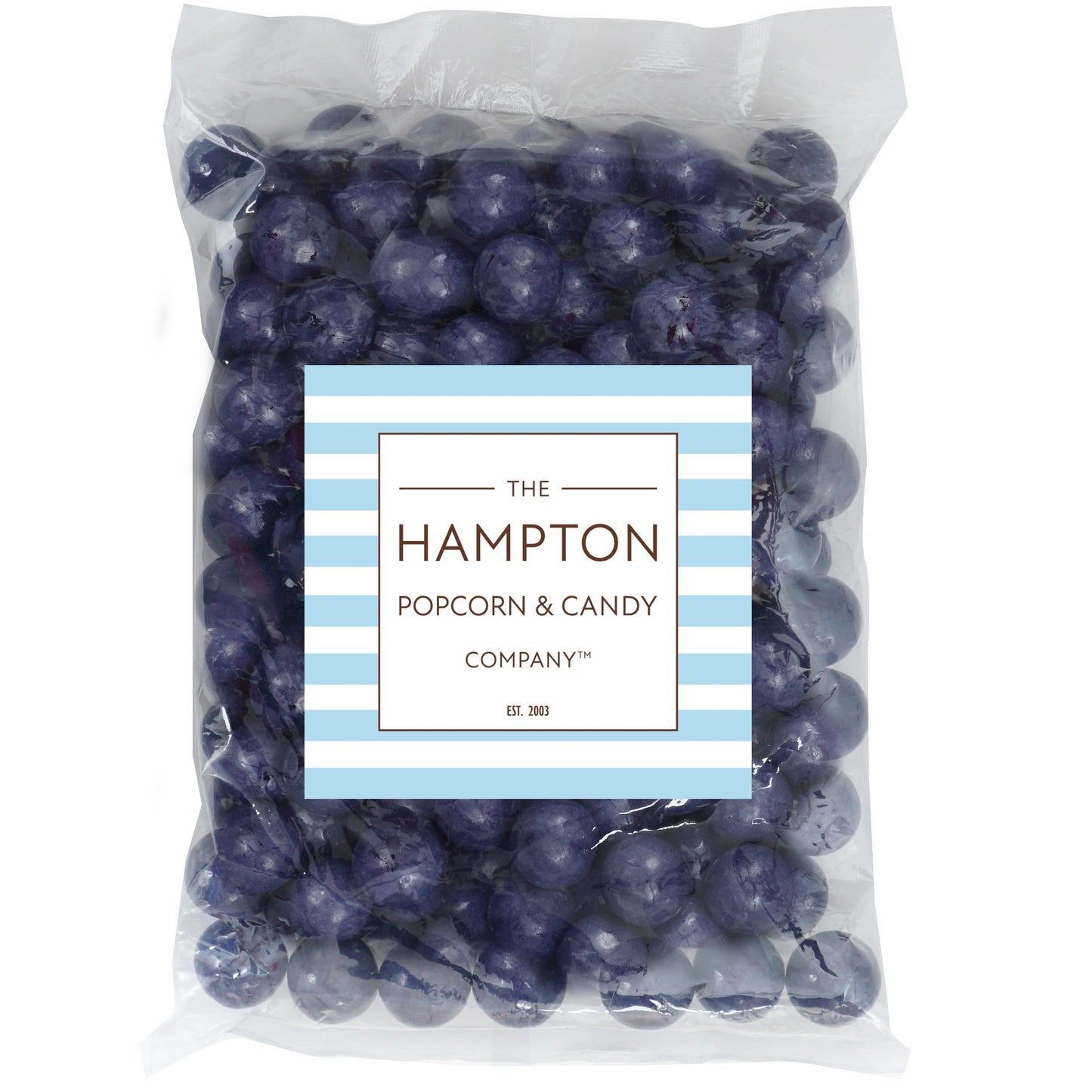 Purple Gumballs 1 Inch Gumballs, 2 Pound Bulk Bag (Approx. 110 Pieces), Purple Candy, Gumballs 1 Inch Purple, The Hampton Popcor