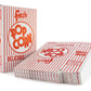 Snappy Popcorn 3.5-E Red and White Close Top Popcorn Boxes, 1.8 Oz, 500 Count
