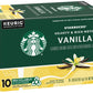 Starbucks Vanilla Flavored Coffee K-Cup Pods, 10 Count (Pack of 3), Genuine Keurig Pods, Coffee