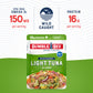 Bumble Bee Chunk Light Tuna In Water, 2.5 Oz Pouches (Pack Of 12) - Ready To Eat Wild Caught Skipjack Tuna Packet - 16G Protein Per Serving - Msc Sustainable Seafood, Non-Gmo, Gluten Free, Kosher