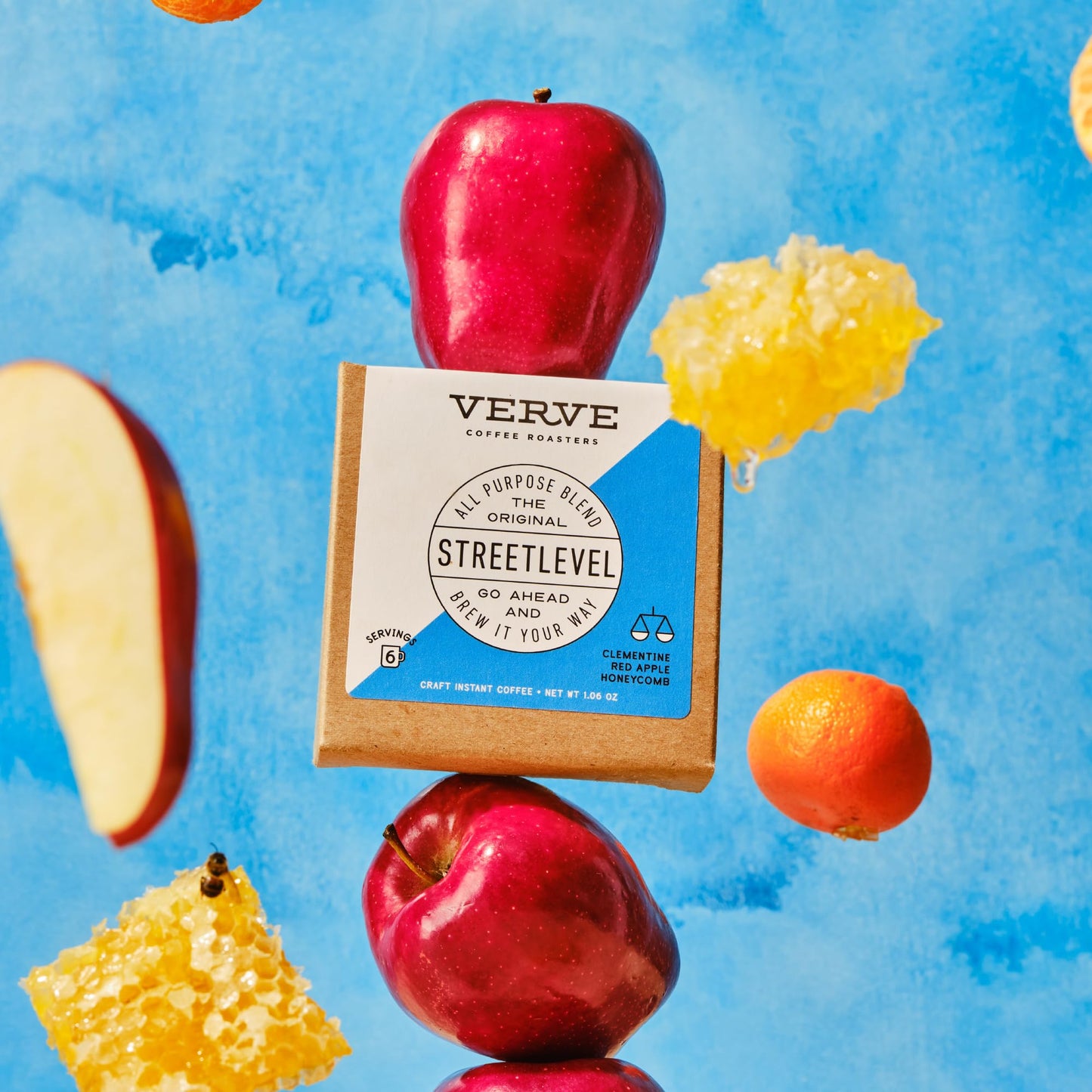 Verve Medium Roast Instant Coffee - Streetlevel Blend Ground Coffee - Enjoy Hand-Roasted Coffee Hot Or Cold