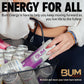 BUM Sugar-Free Energy Drink  Cream Soda - Lightly Carbonated & No Artificial Colors  Natural Caffeine & Citicoline for Energy & Focus  Brain Boost & Workout Sports Beverage - 12 oz  Pack of 12