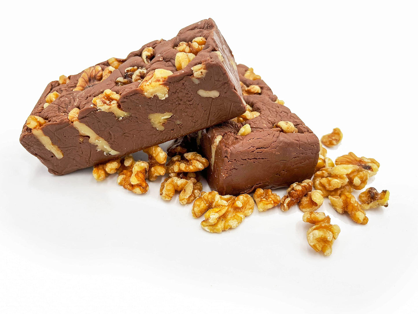 Uncle Butch'S Fudge - Creamy And Smooth Chocolate Walnut - Decadent And Delicious Handcrafted Fudge (16Oz)