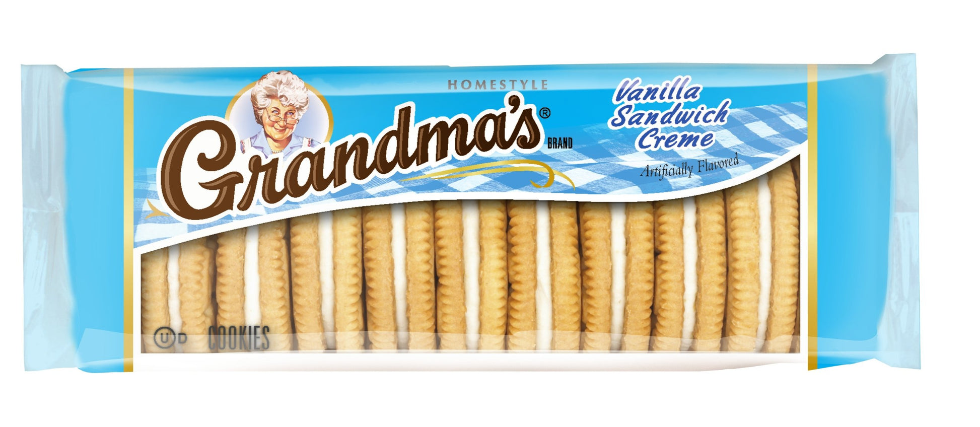 Grandma's Sandwich Creme Cookies, Vanilla, 3.03 Ounce (Pack of 6)