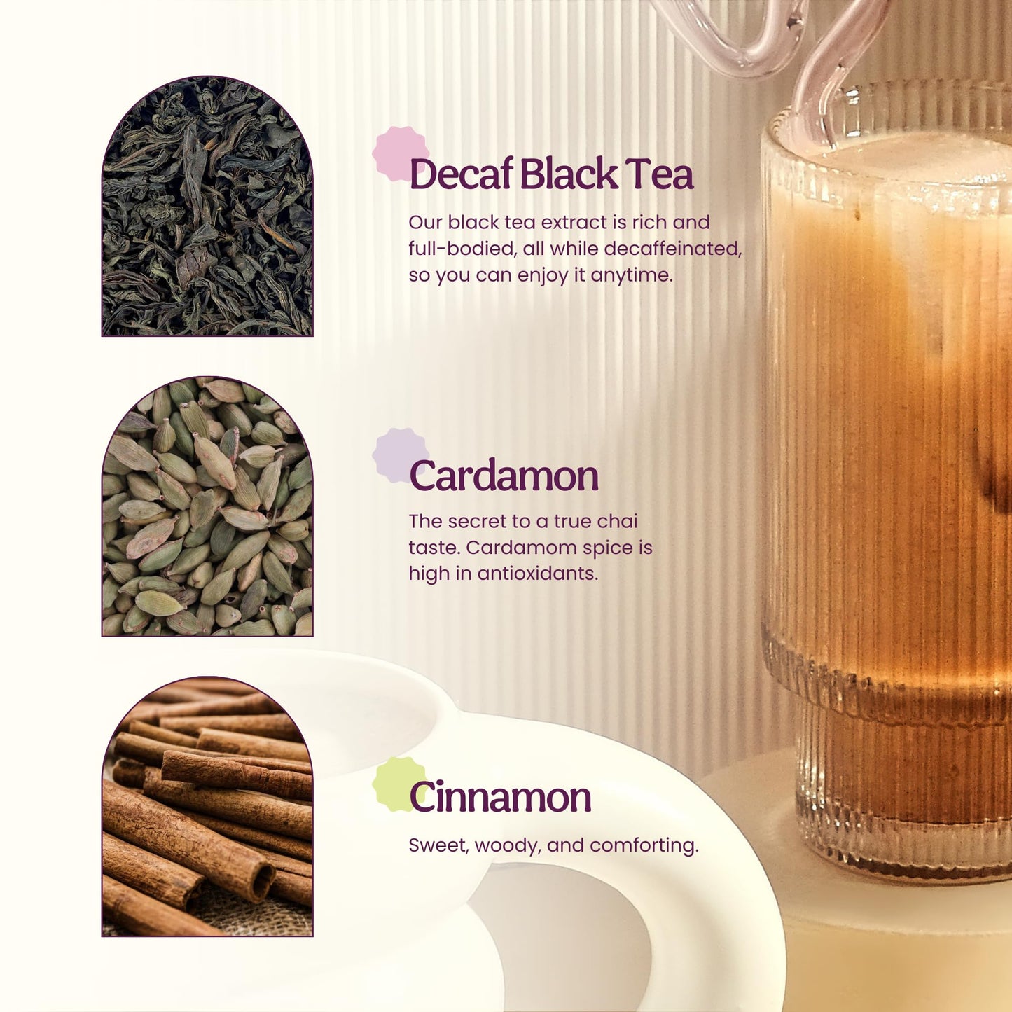 Blume Oat Milk Chai Latte - Organic Chai Source from India - Super Latte with Milk Thistle, Fennel and Ginger Root - Sugar-Free,