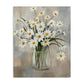 Stupell Industries Canvas Wall Art - Daisy Bloom Bouquet Design, 16 x 20, Gallery Wrapped