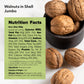 NUTS U.S. Walnuts in Shell, Chandler Variety, Non-GMO, 6 Pound Resealable Bag