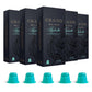 Grano Milano Espresso Pods - 50 Count, Compatible with Nespresso Original, Medium Roast, Intensity 10/12, Made in Italy