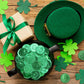 Albert Premier Belgian Chocolate Coins Bulk Pack - Approx. 110 Green Foil Wrapped Milk Chocolate Coins Candy For Party Favors, G
