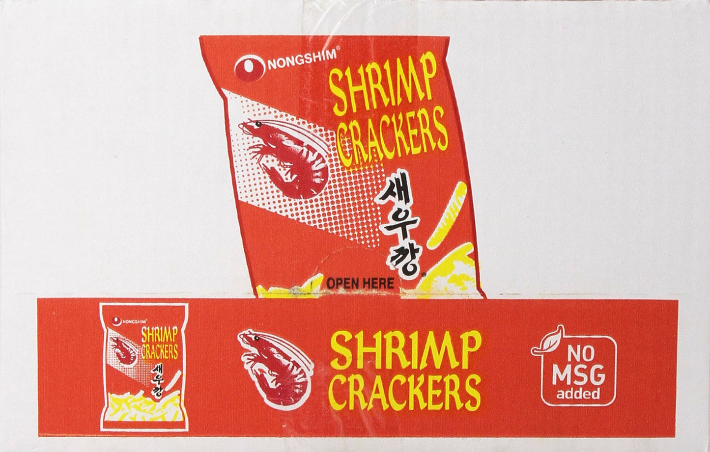 Nongshim Snacks, Shrimp Crackers, 2.64 Ounce (Pack Of 12)