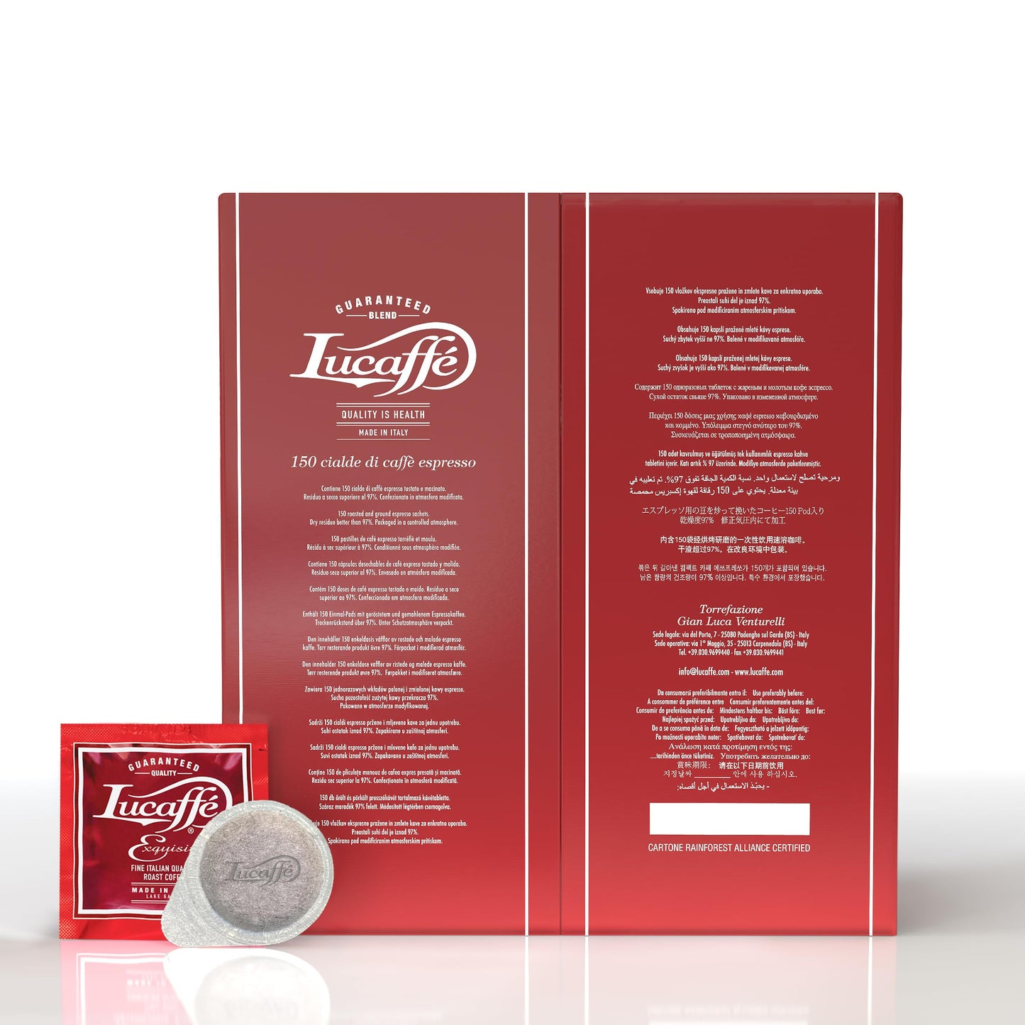 Lucaffe Exquisit 150 E.S.E. Espresso Pods