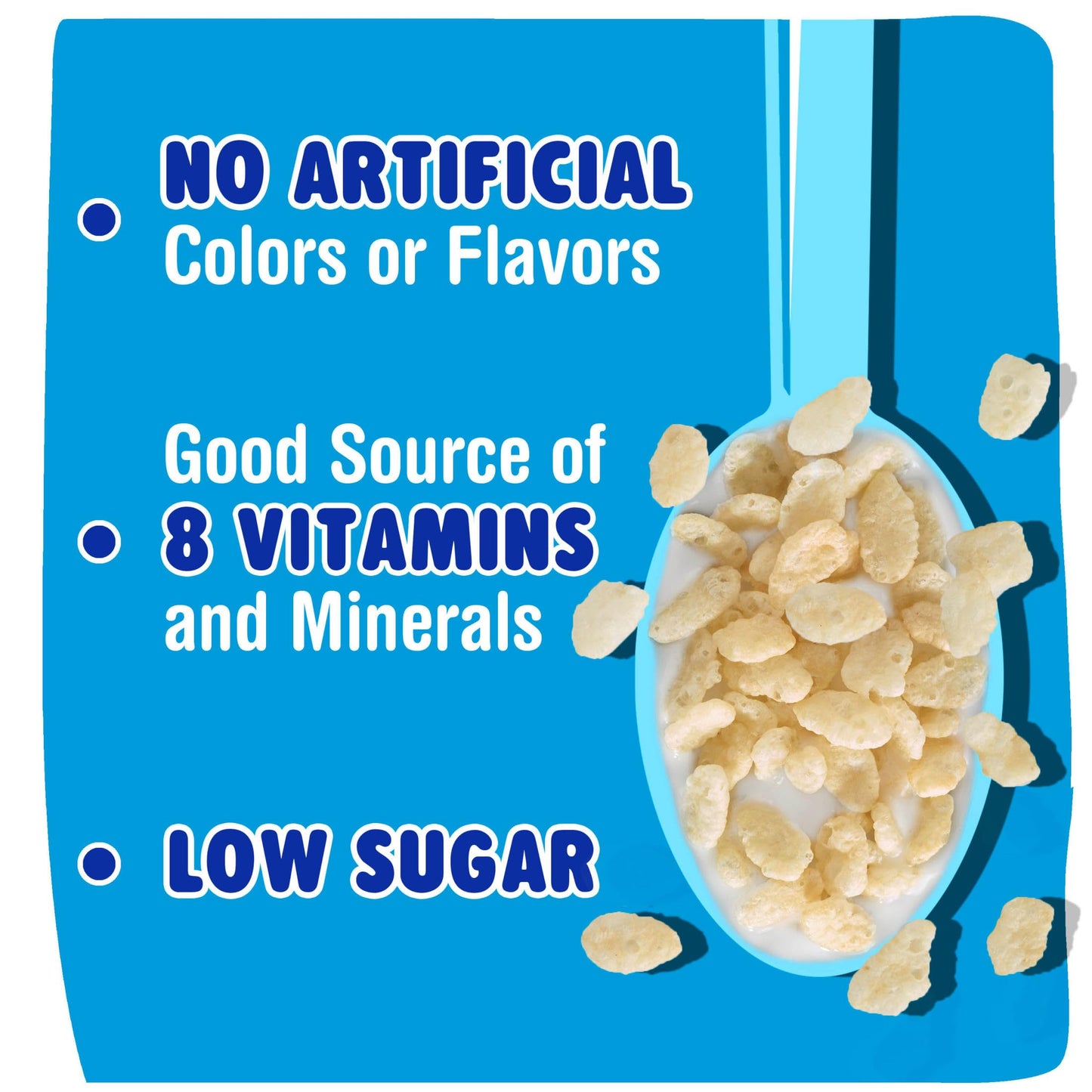 Kelloggs Rice Krispies Cold Breakfast Cereal, 8 Vitamins and Minerals, Rice Krispies Treats, Giant Size, Original, 24oz Box (1