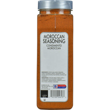 Mccormick Culinary Moroccan Seasoning, 16 Oz - One 16 Ounce Container Moroccan Spice Blend With Cinnamon, Cumin, Black And Red Peppers, And Turmeric