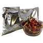 Gourmet Tri Color Tortilla Strips. Crispy Toppings For Southwest Salad And Snacking. Two 16 Ounce Stay Fresh Bag Packs