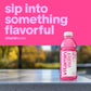 vitaminwater zero shine, electrolyte enhanced water w/ vitamins, strawberry lemonade drink, 20 fl oz