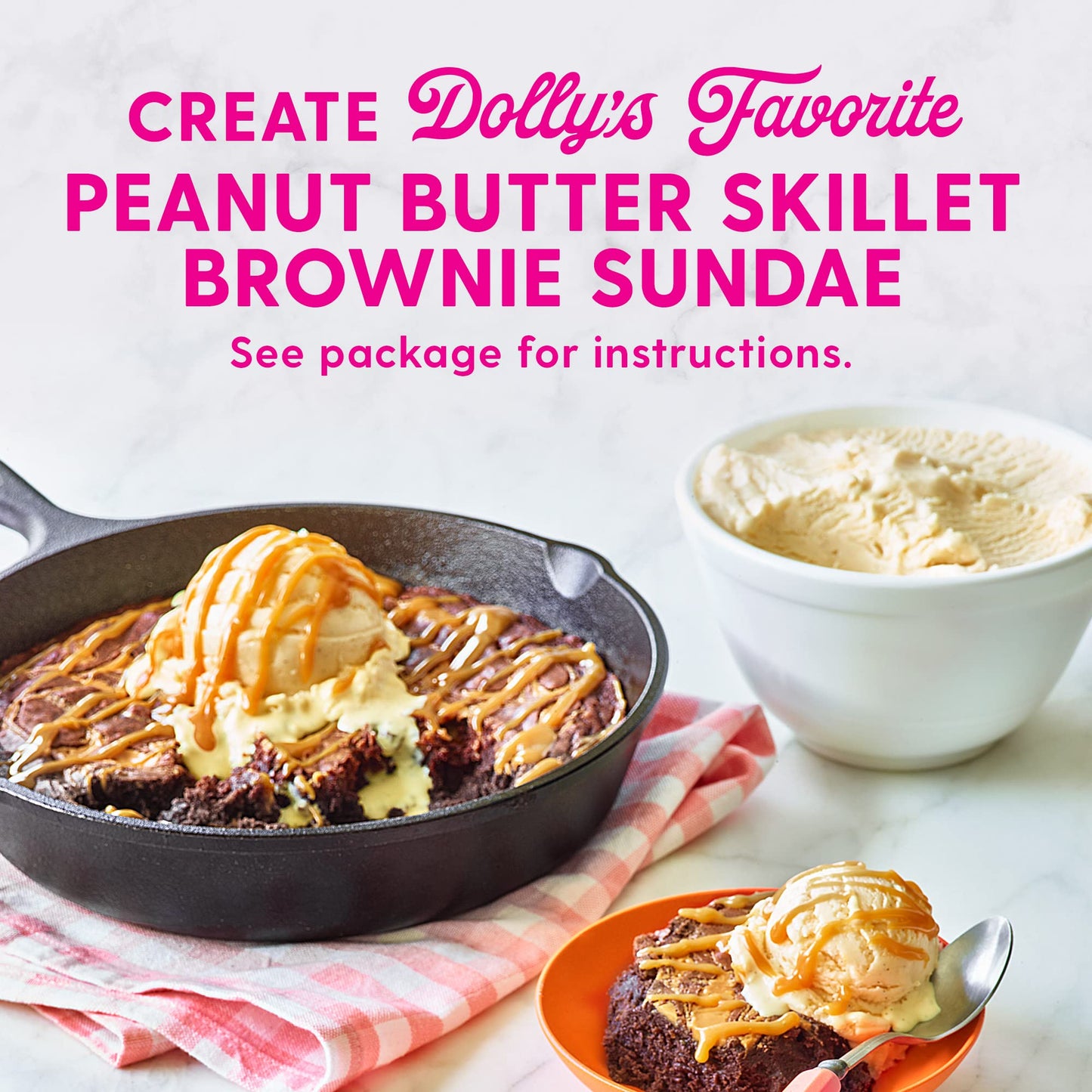 Duncan Hines Dolly Partons Caramel Turtle Flavored Brownie Mix, 16.7 oz.