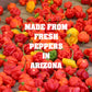 Kickin' Creamy Peanut Butter With Habanero Pepper - 13 Ounces - Premium Gourmet All Natural Spicy Peanut Butter - Perfect Snack
