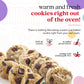 David's Cookies Preformed Frozen Cookie Dough Chocolate Chunk & Oatmeal Raisin 96 count