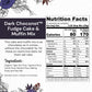 eat G.A.N.G.S.T.E.R. Dark Choconot Fudge Cake & Muffin Mix, Allergy-Friendly Baking Mix, Grain-Free, No Dairy, Nuts, Gluten, Dai
