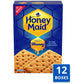 HONEY MAID Graham Crackers, Lunch Snacks, Bulk Snacks, 12 - 14.4 oz Boxes